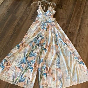 Luxxel Floral Jumpsuit